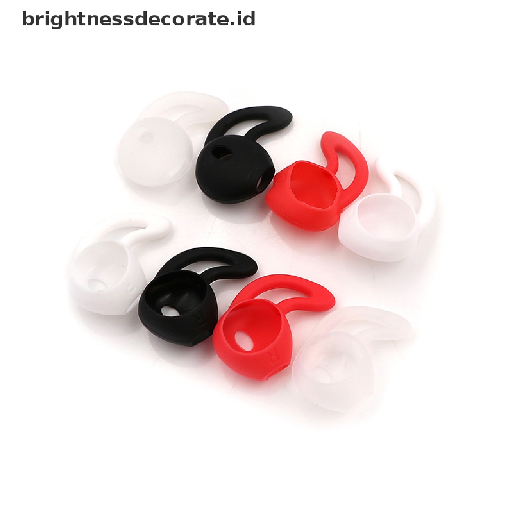 5 Pasang Cover Earphone In Ear Bahan Silikon Untuk Olahraga