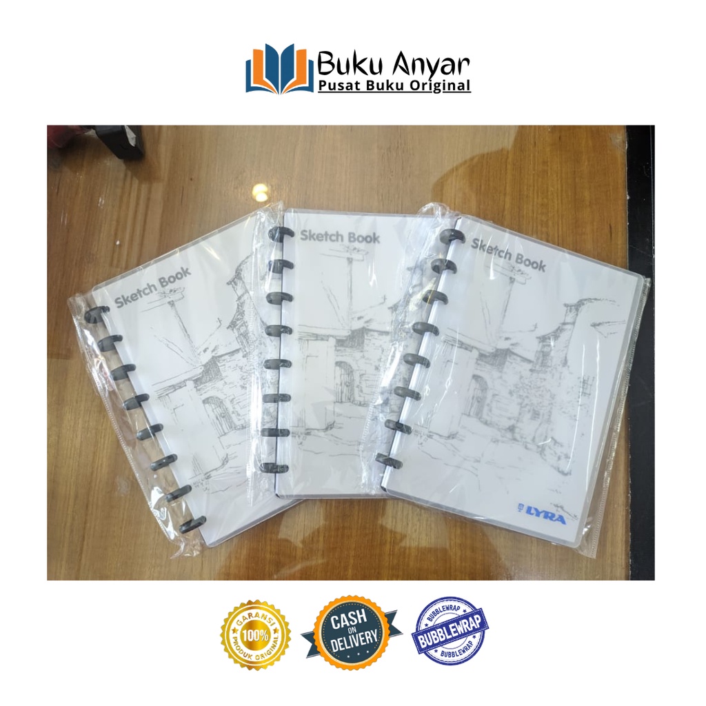 

Sketchbook Lyra A5 dan Refill Sketchbook Lyra A5