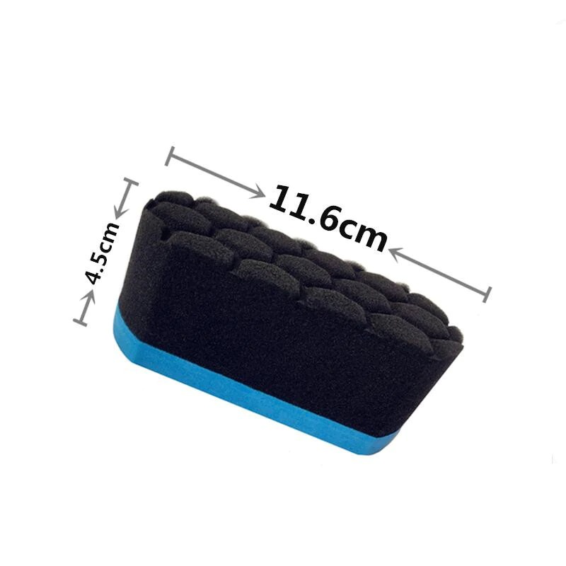 Sponge Waxing Mobil Car Wash Cleaning Polishing Detailing Tools - FLS50 - Black