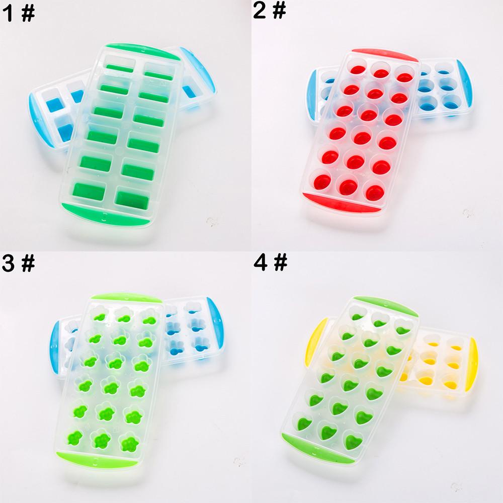 Top Ice Cube Tray DIY Puding Jelly Silikon