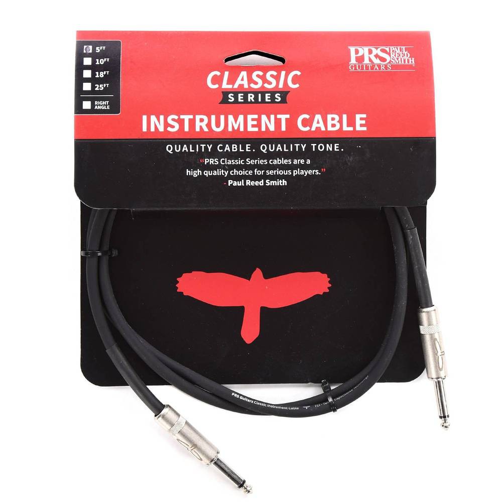 PRS Classic Instrument Cable Straight/Angle 3m