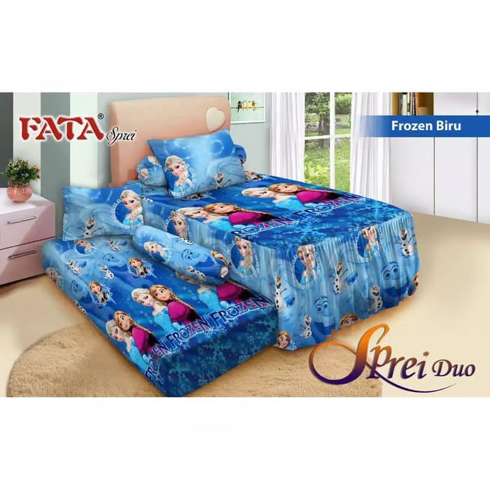 SPREI FATA DUO BED SORONG 2IN1 FROZEN 120x200