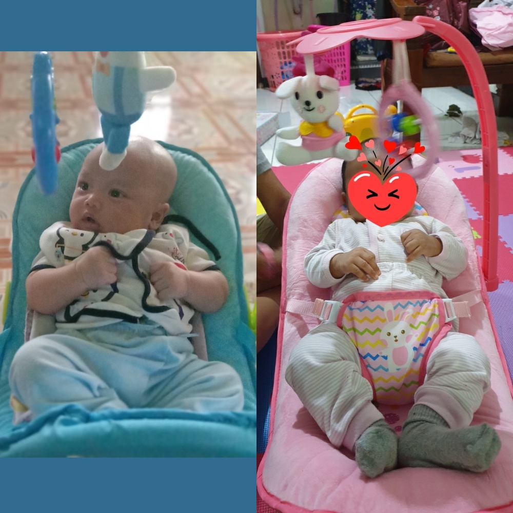 Fold Up Infant Seat Babyelle POCCO Seat Baby Bouncer Kursi Bayi Lipat