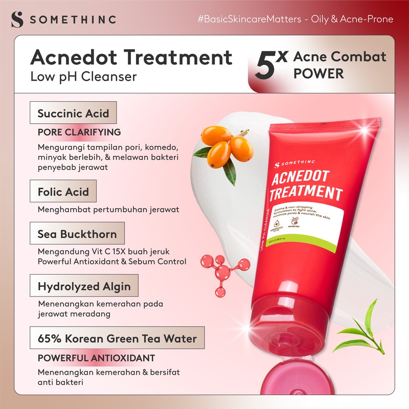 SOMETHINC ACNEDOT TREATMENT LOW PH CLEANSER