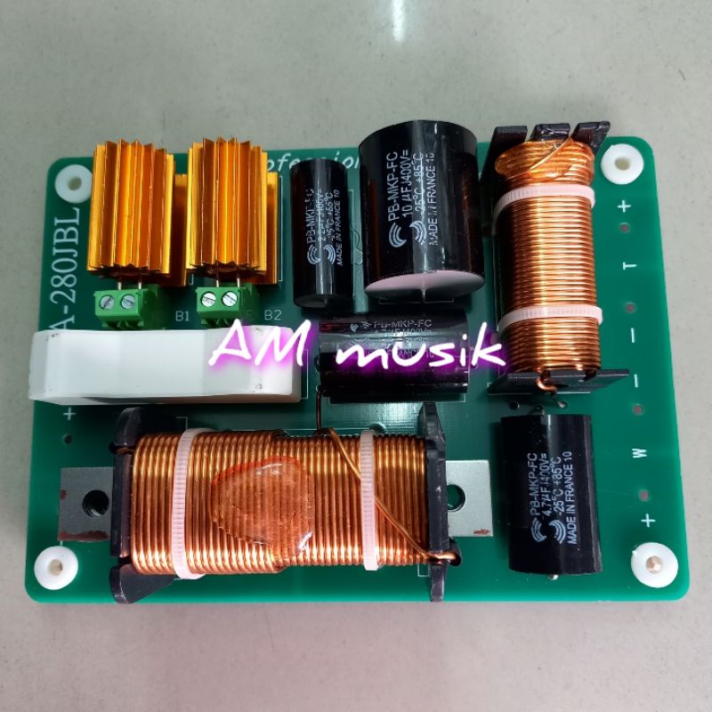 CROSSOVER PASIF 3 WAY A-280JBL COMPONENT SPIRIT