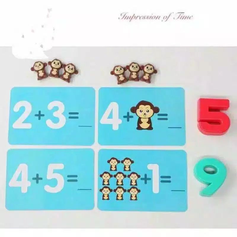 Mainan Monkey balance cool math game edukasi anak mainan berhitung matematika berhitung angka