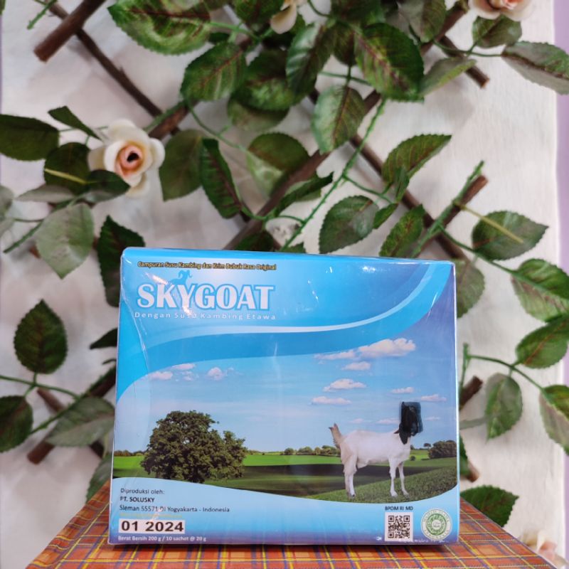 

sky goat vanila || susu kambing