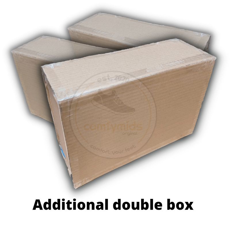 

Double box packing (additional box)