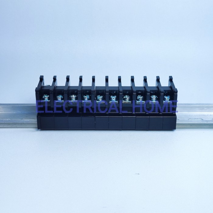 TERMINAL BLOCK TBR 20A DIN RAIL.