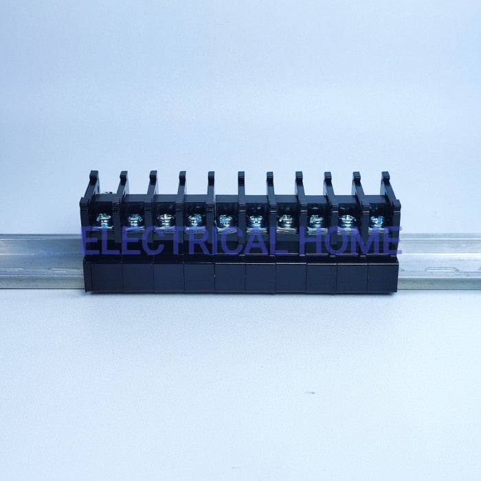 TERMINAL BLOCK TBR 20A DIN RAIL.