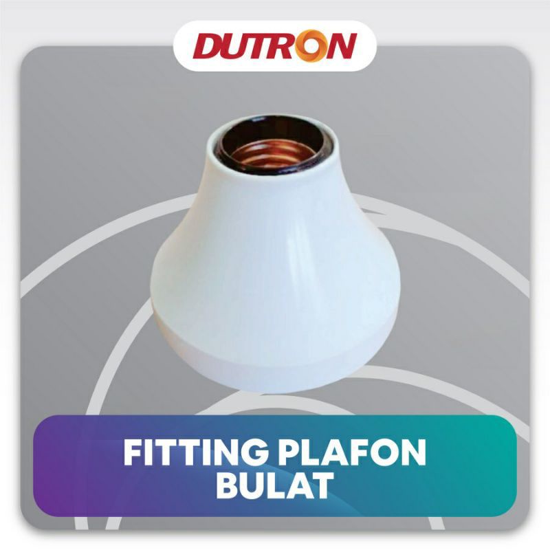 Fiting Lampu, Fiting Plapon Dutron DV FPB-03