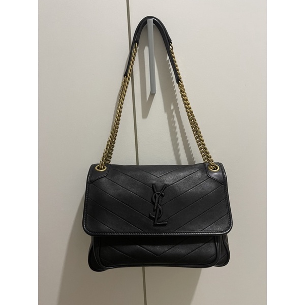 PRELOVED TAS / BAG YSL NIKI GOLD CHAIN