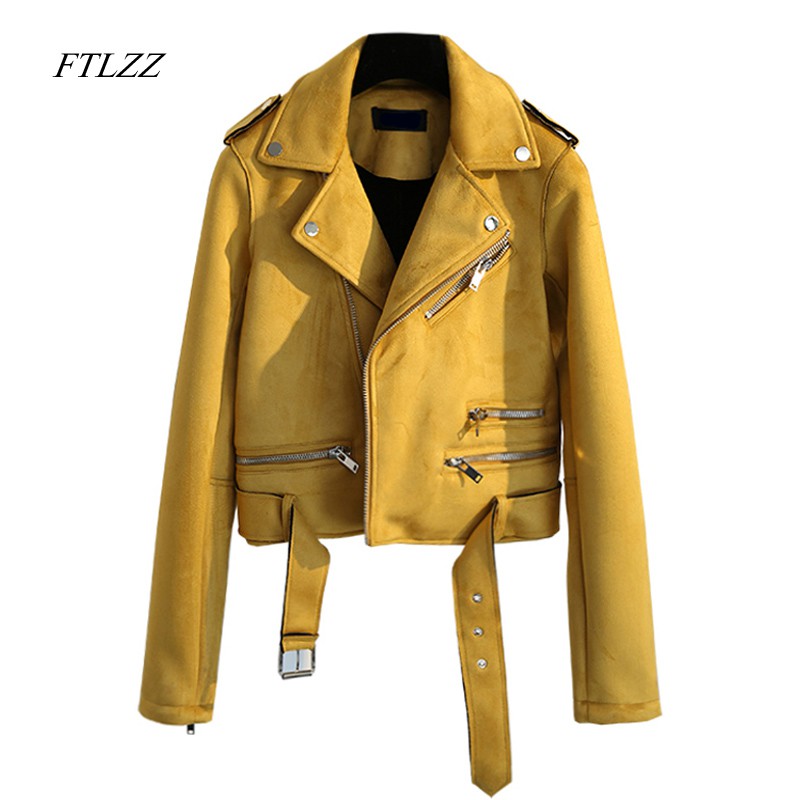 short black suede jacket