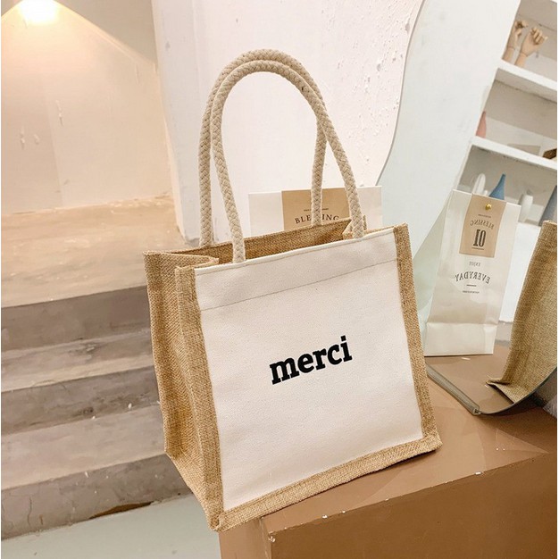 Godiva96 - MERCI SHOULDER BAG TOP HANDLE | TAS BAHU VINTAGE KOREA / KOREAN MEDAN-TP. Merci Putih