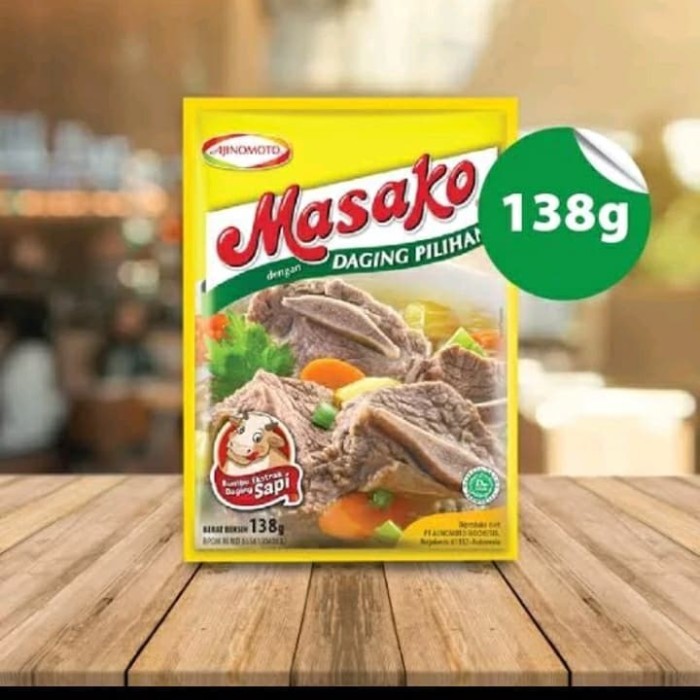 Masako Penyedap Rasa 138gr Bumbu Masak Penyedap Rasa Ajinomoto Shopee Indonesia