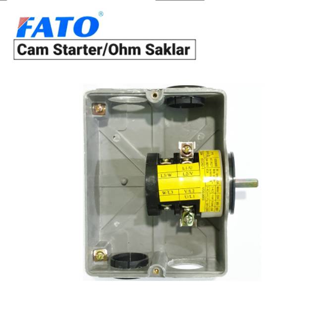 Cam Starter/Ohm Saklar FATO GA-63A (13.000Watt) 3P I-0 (ON-OFF).