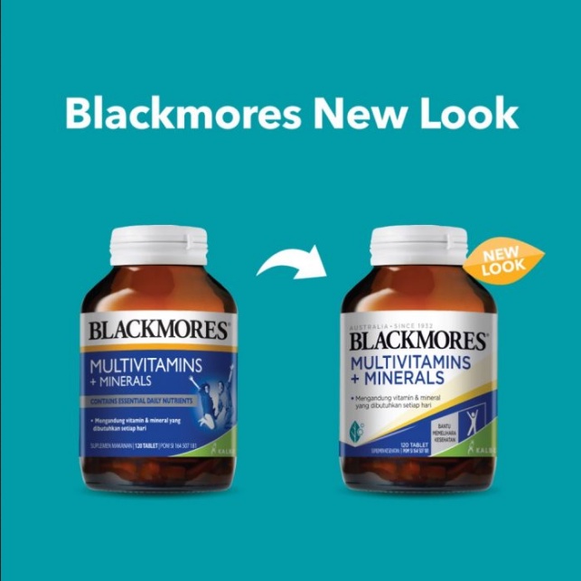 VITA47 BLACKMORES MULTI VITAMINS MINERAL ISI 30 DAN ISI 120