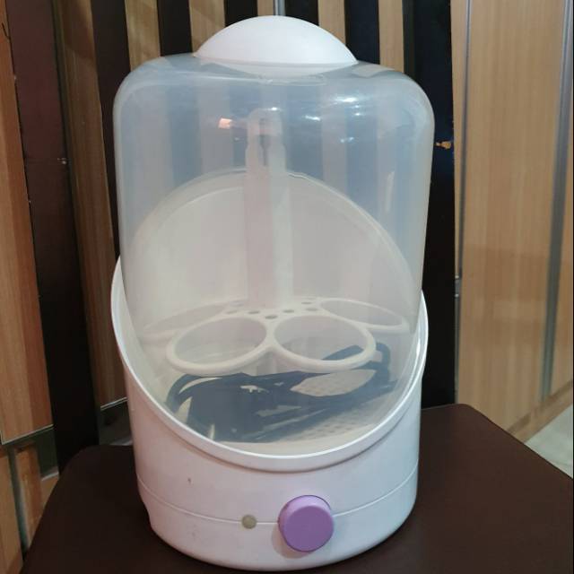 Preloved Chicco Electric Steam Bottle Sterilizer 6 Botol