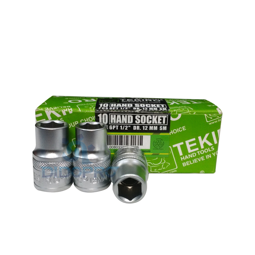 TEKIRO mata sock 12MM 1/2inch 6PT socket kunci sock ORIGINAL