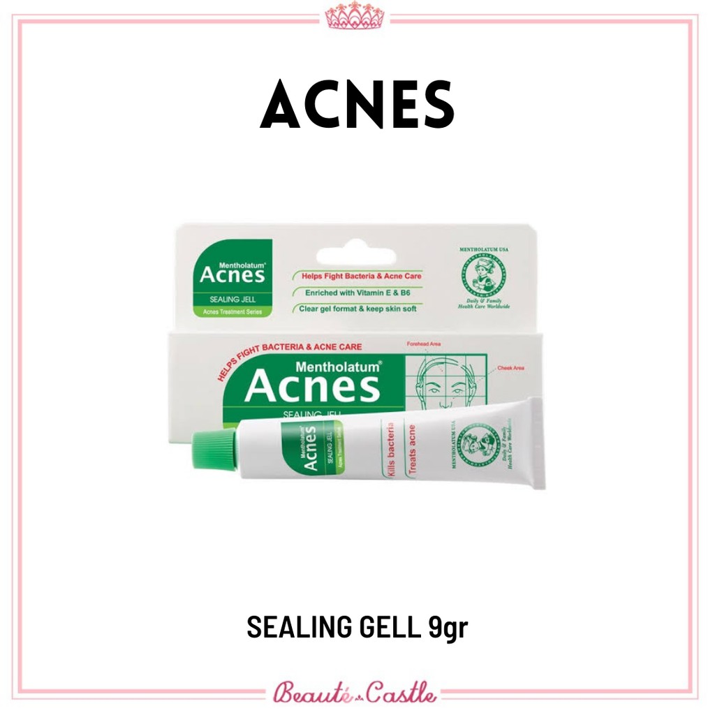 BPOM ACNES Sealing Gel 9Gr & 18 Gr / Obat Jerawat Totol Jerawat / Gel Jerawat / Penghilang Bekas Jer