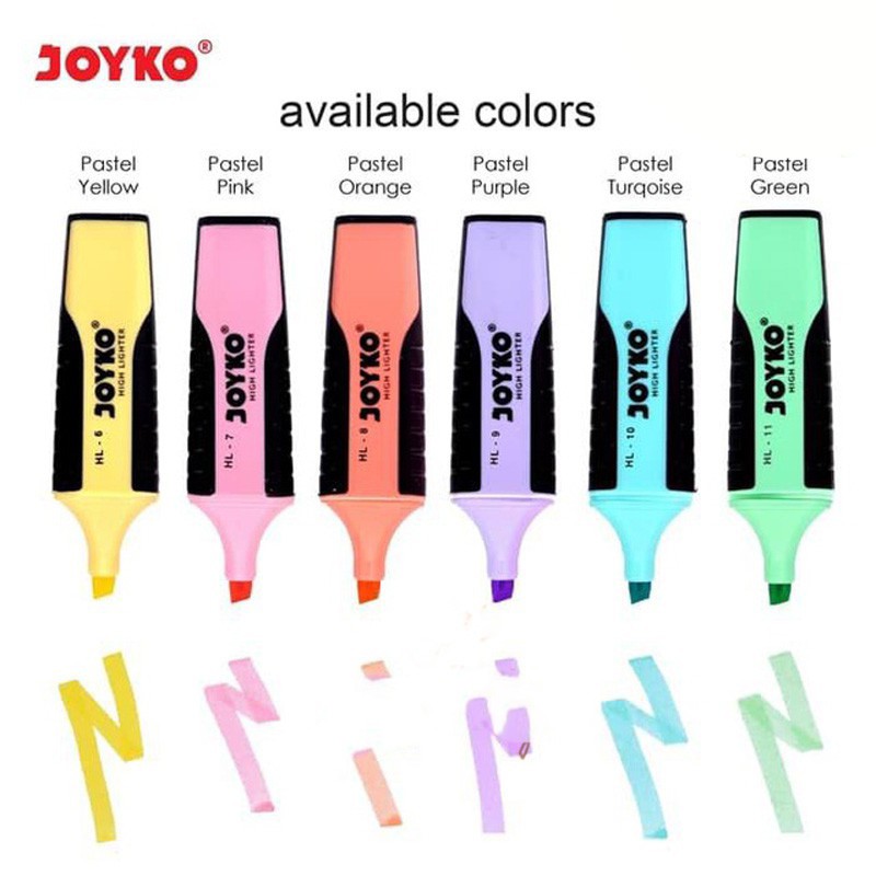 

Joyko Highlither Pastel Color Unik Murah HL11 / Penanda Murah