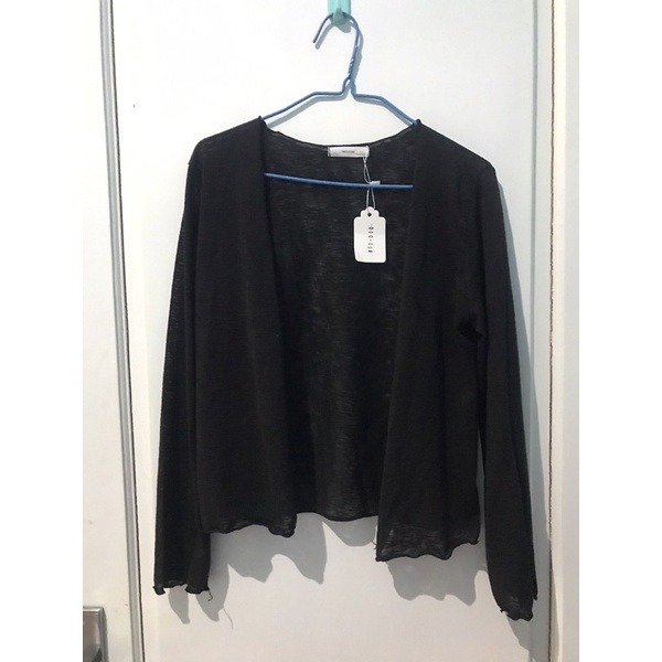 Outer Cardigan Hitam preloved second