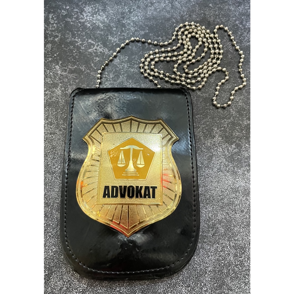 Kalung KTA Advokat - KTA Pengacara  - Name Tag Advokat - ID Card Pengacara