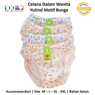 CELANA DALAM WANITA  MOTIF BUNGA YUTIND / CD CEWEK MOTIF BUNGA