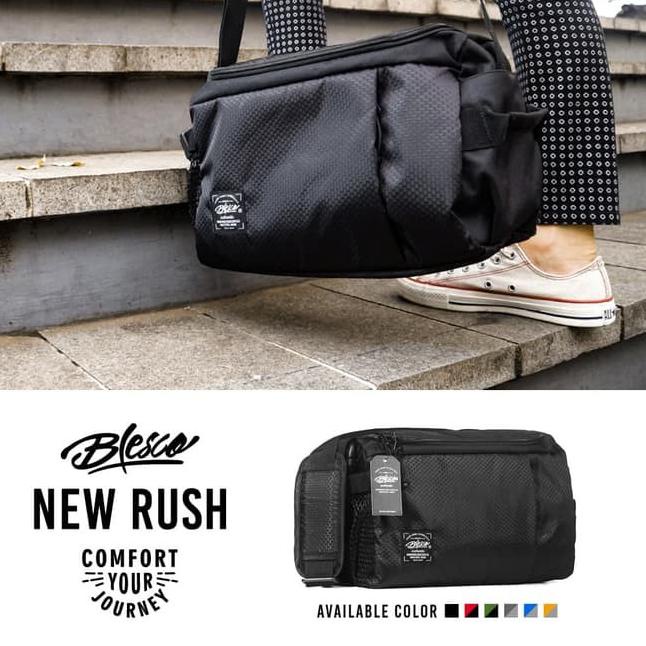 Pencarian Terlaris Duffle Bag Tas Selempang Sport Gym Futsal Blesco Rush Black Tas Olahraga Pria