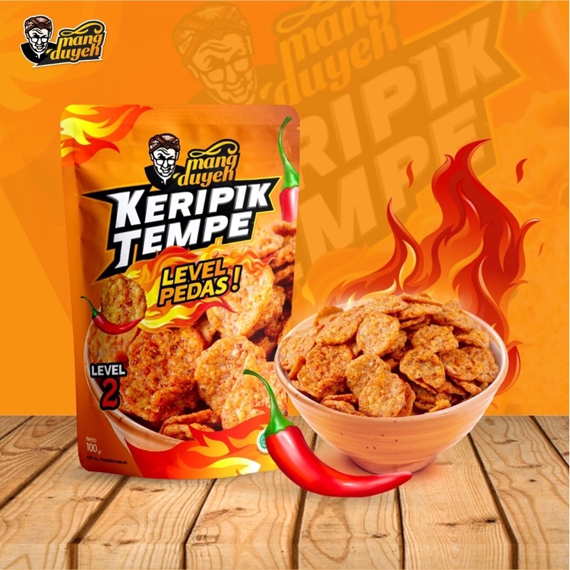 

Keripik Tempe O Super Mang Duyeh | Snack | Makanan Ringan LEVEL MAJA