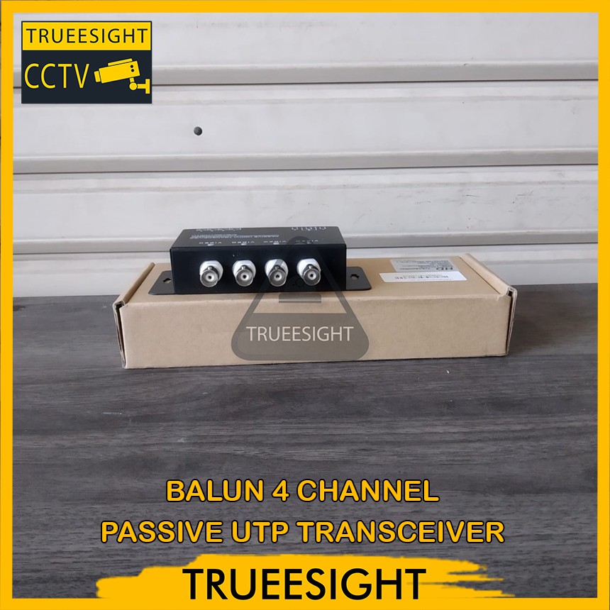 BALUN 4 CHANNEL PASSIVE UTP TRANSCEIVER