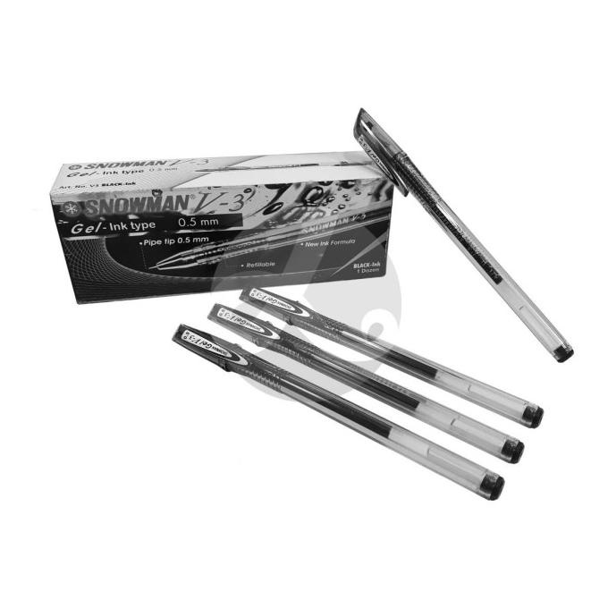 

Snowman Gel Link Typepulpen Pena Ballpoint
