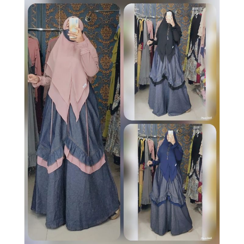 SAFIRA SET DENIM DAILY By BELIFI