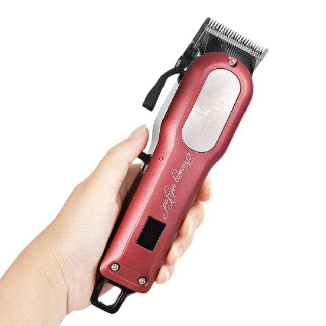 Kemei KM-1031 Hair Clipper Rechargeable Alat Mesin Cukur Rambut