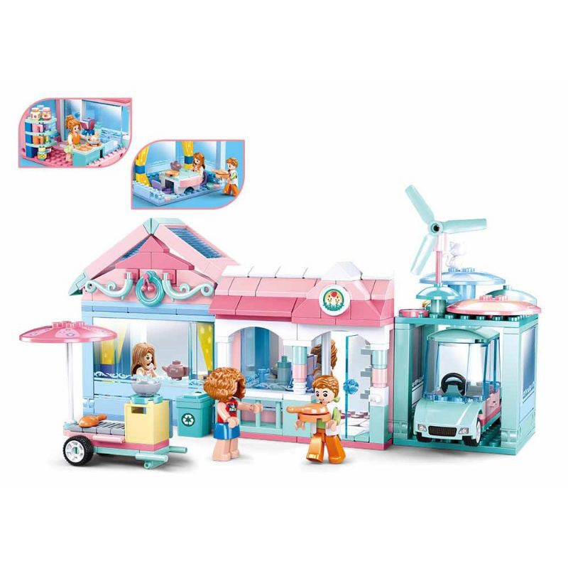 Lego Girl's Dream Garden in House B0822 - Lego anak perempuan