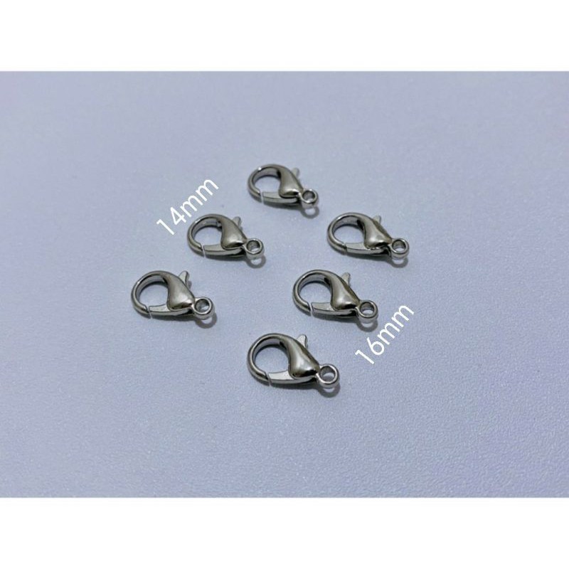 kaitan udang/kokot udang 14-16 mm gold-silver