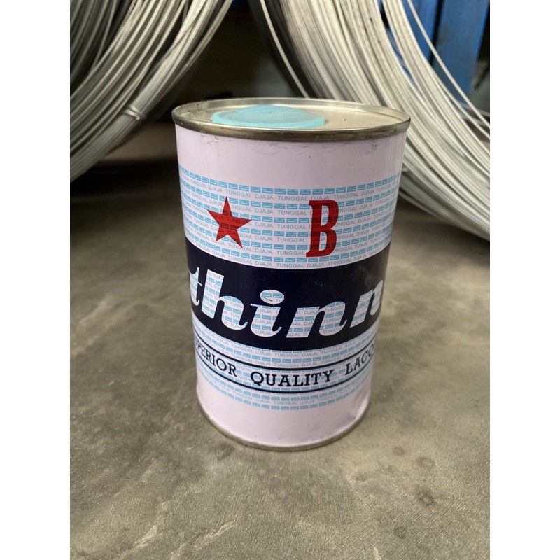 

Thinner B Bintang 1/2 Liter / Tiner Bintang Pengencer Cat