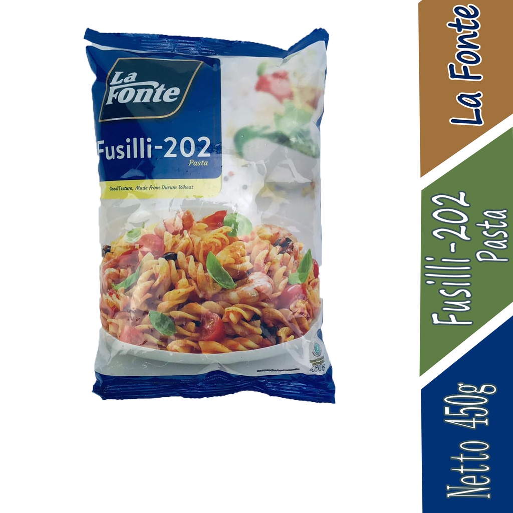 

Pasta - La Fonte - Fusilli-202 - 450g