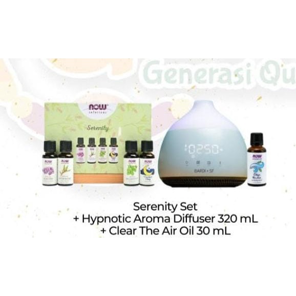 Paket New bardi Diffuser + Oil Essential Now