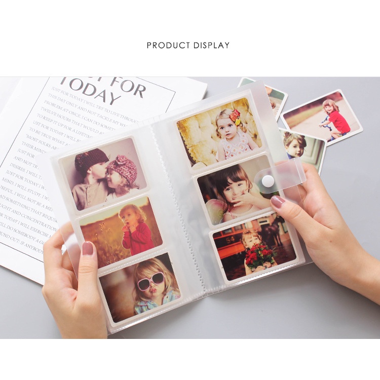 240 Slot Photo Album Photocard Clear Card Holder Case  Organizer Nama ID Buku Kartu Kredit