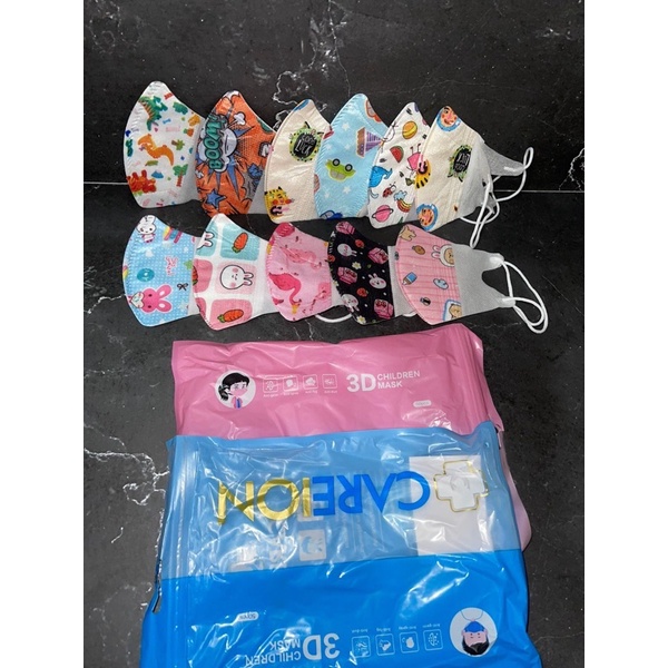 MASKER DUCKBILL ANAK CAREION ISI 50 MIX MOTIF