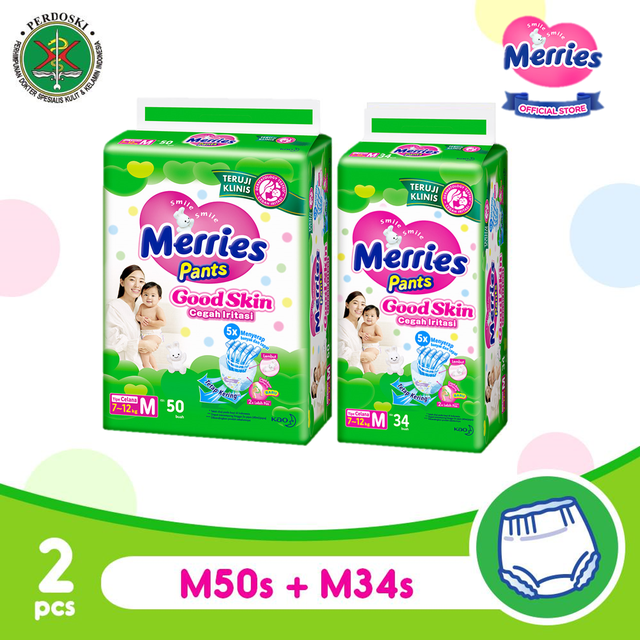 Merries Pants Good Skin M 34 + M 50