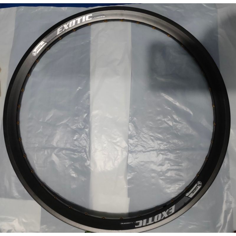 Velg rim Sepeda Minion Lipat 20x1.75:36hole Alloy double wall eyeled