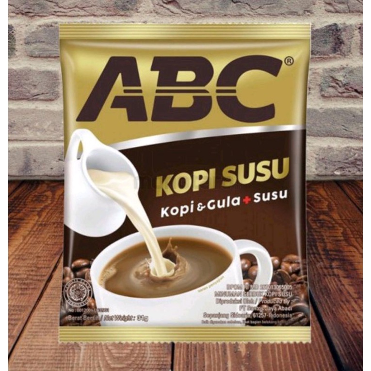 

Kopi Abc Susu Rencengan (10 pcs x 30 gram)