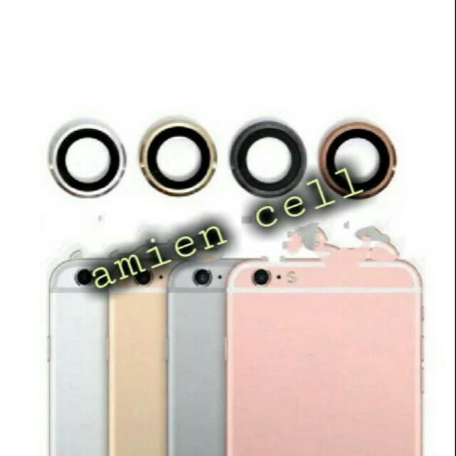 KACA KAMERA LENSA KAMERA BELAKANG IP PHONE 6 6S PLUS/6+ /RING KAMERA IP PHONE 6plus