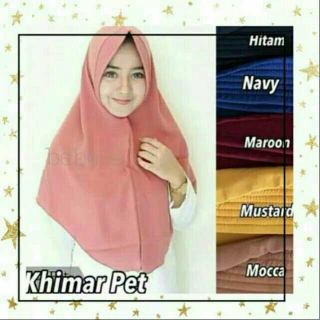  1kg 12pcs PROMO jilbab Khimar simpel pett JILBAB 