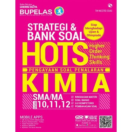 Buku Pelajaran Strategi & Bank Soal Hots SMA Biologi Fisika Kimia Kelas 10 11 12-1