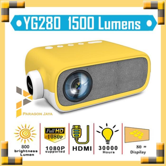 

Irled | Mini Proyektor Led Yg280 / Yg-280 / Yg 280 Lcd Portable Projector Home