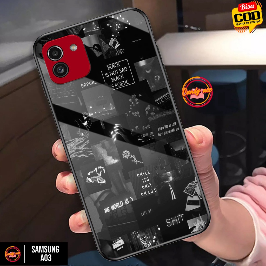 Case SAMSUNG A03 - Casing SAMSUNG A03 Terbaru 2021 AERO CASE [ MOTIF ESTETIK ] Silikon SAMSUNG A03  