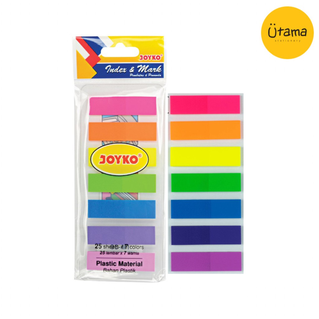 

Index Mark Joyko IM-30 (PLASTIK KOTAK)/Penanda Halaman/Page Mark